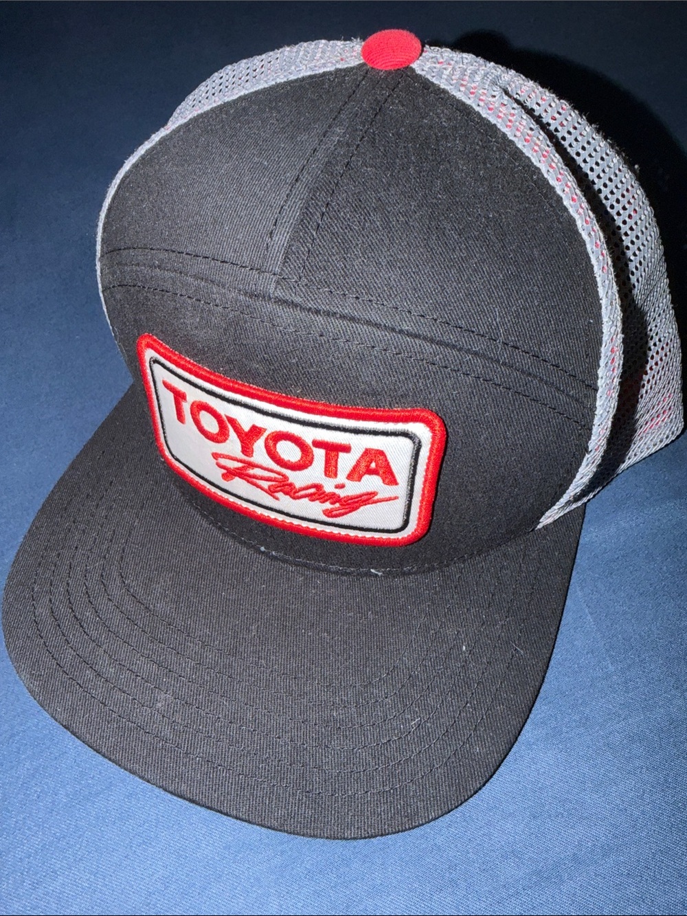 Toyota Racing Black & Gray Mesh Trucker Hat